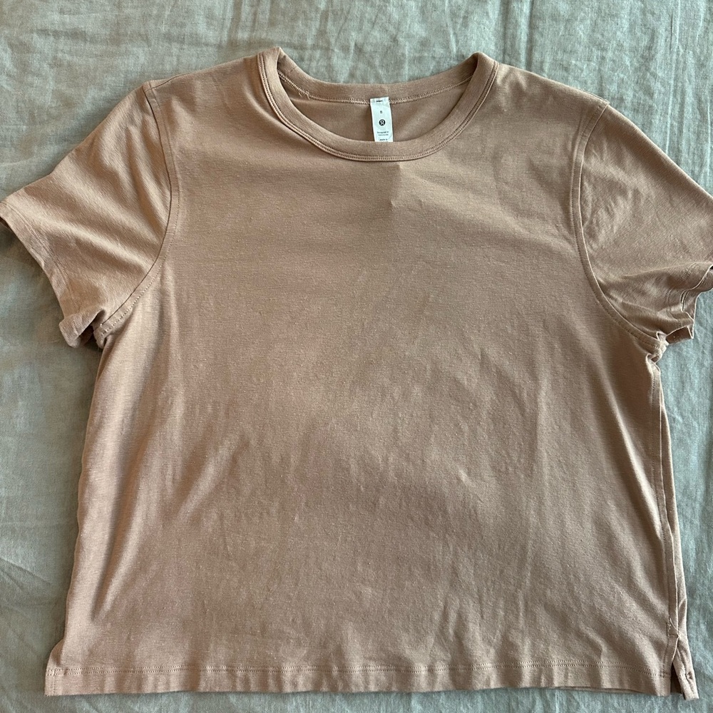 Lululemon Classic Cotton Tee, size 8